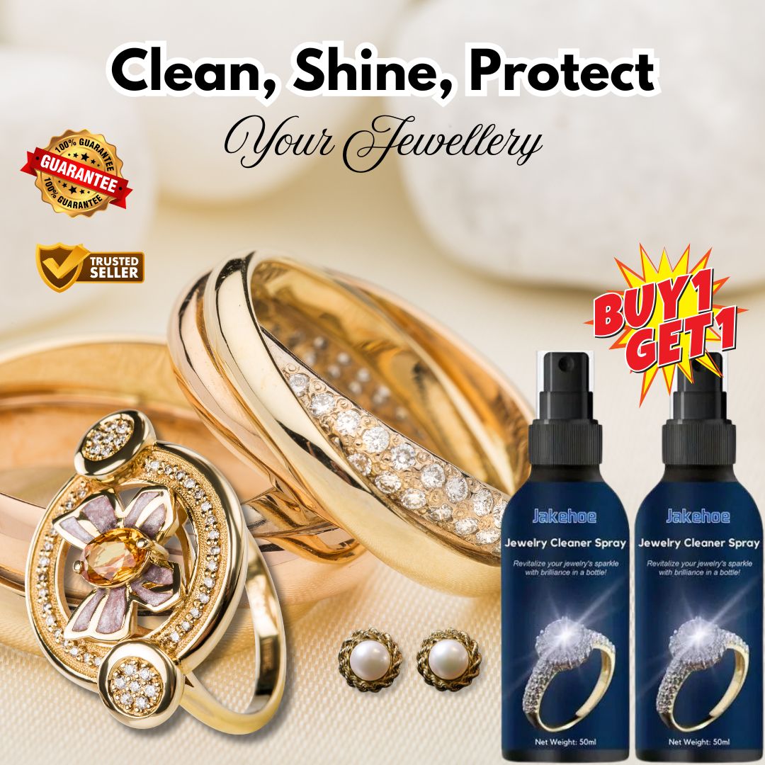Jewelry Cleaner Spray for Metal Gold Gemstones (BUY 1 GET 1 FREE)