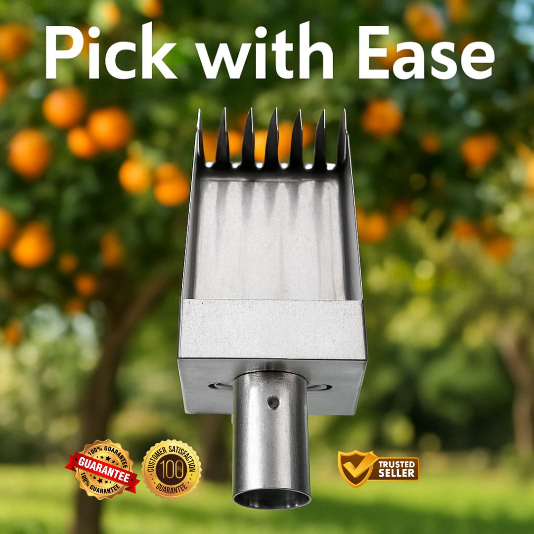 Silver Fruit Picker Tool