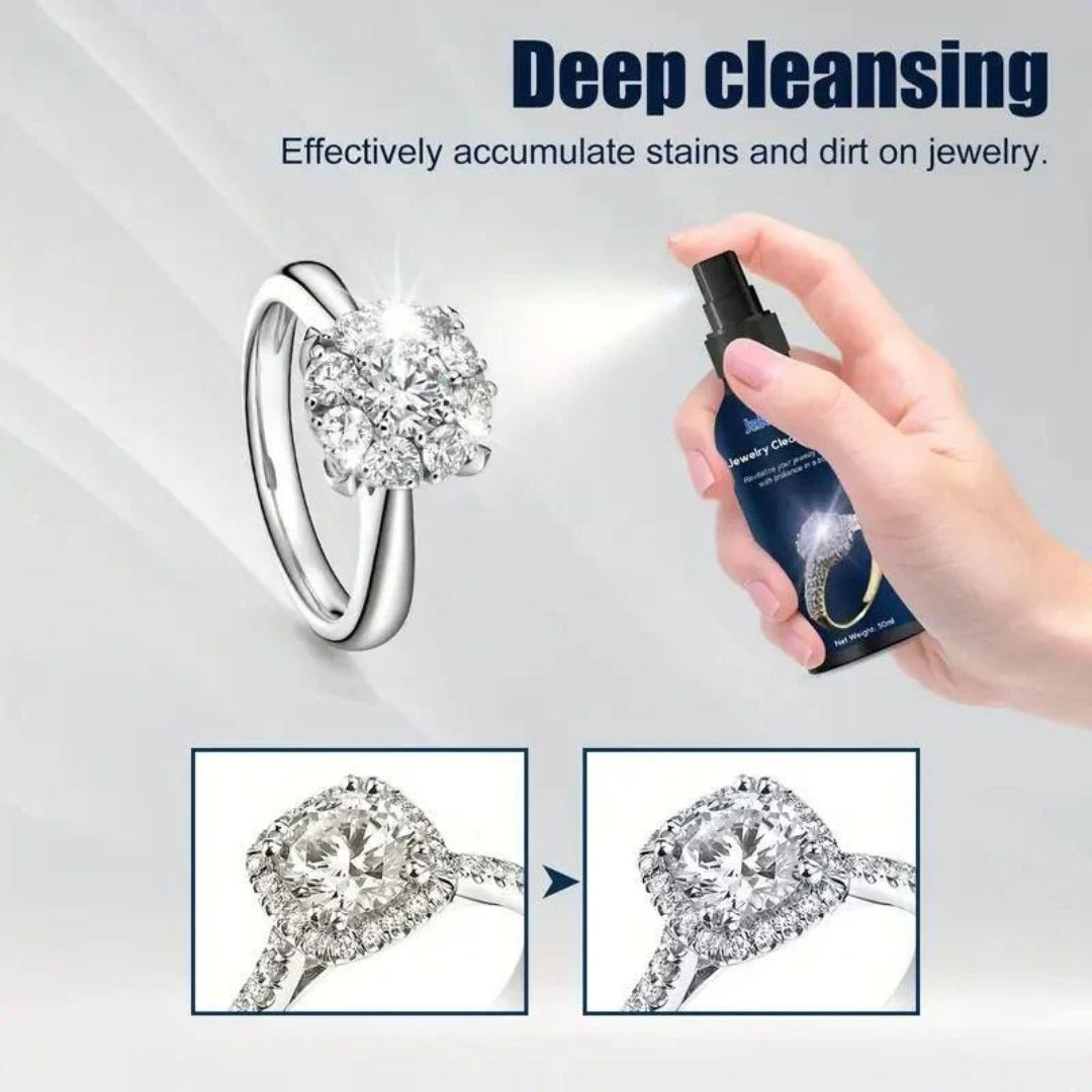 Jewelry Cleaner Spray for Metal Gold Gemstones (BUY 1 GET 1 FREE)