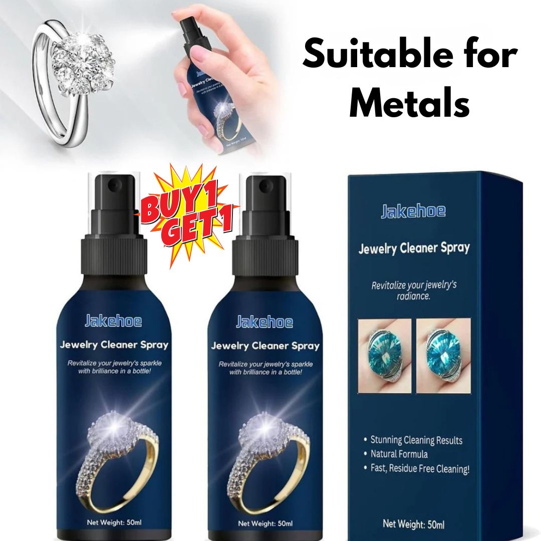 Jewelry Cleaner Spray for Metal Gold Gemstones (BUY 1 GET 1 FREE)
