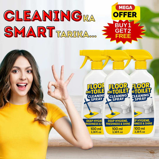 Floor and Toilet Cleaning Spray | BUY 1 GET 2 FREE