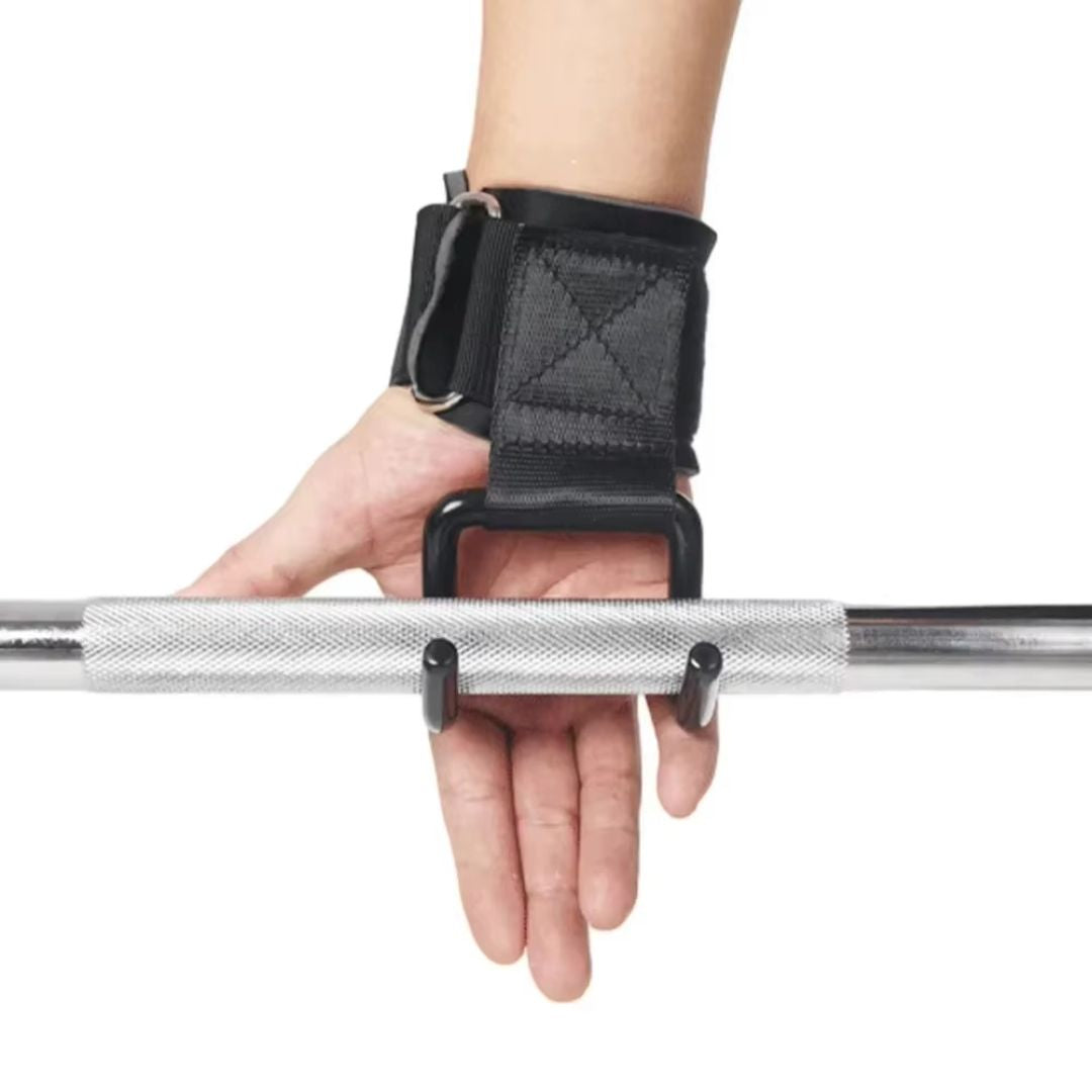 Weight Lifting Hook With Wrist Support