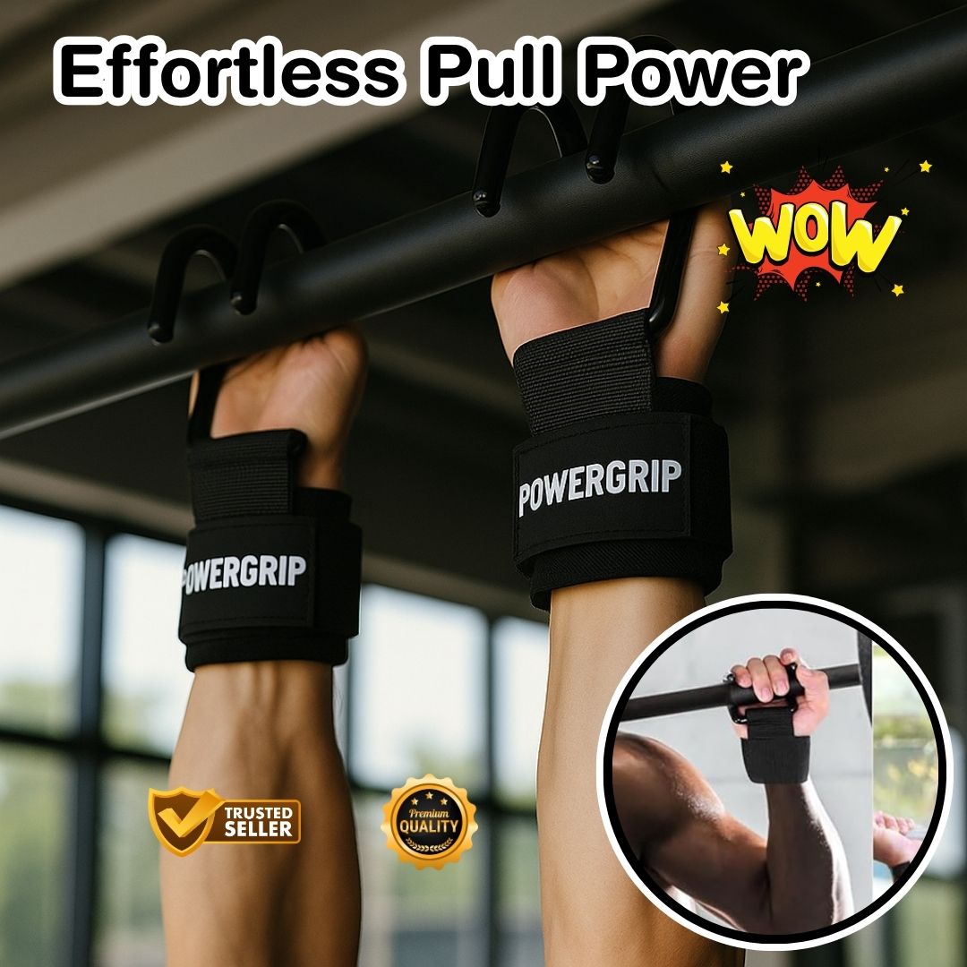 Weight Lifting Hook With Wrist Support